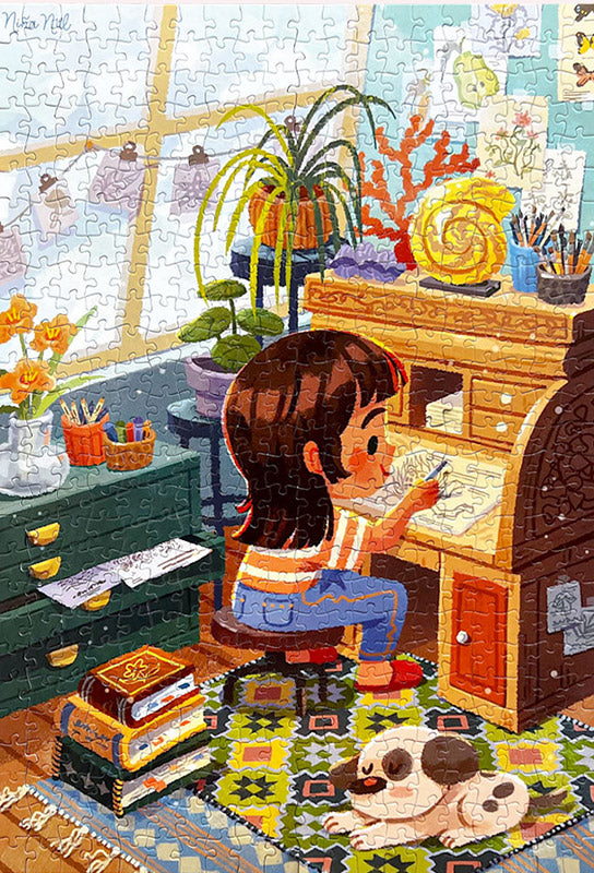 Puzzle 500pz At The Studio