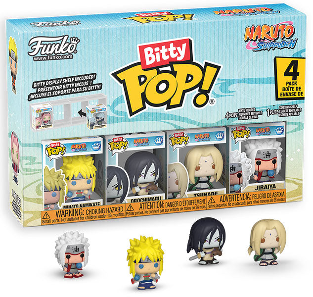 FUNKO BITTY POP 4 Pack Naruto Shippuden Minato Namikaze