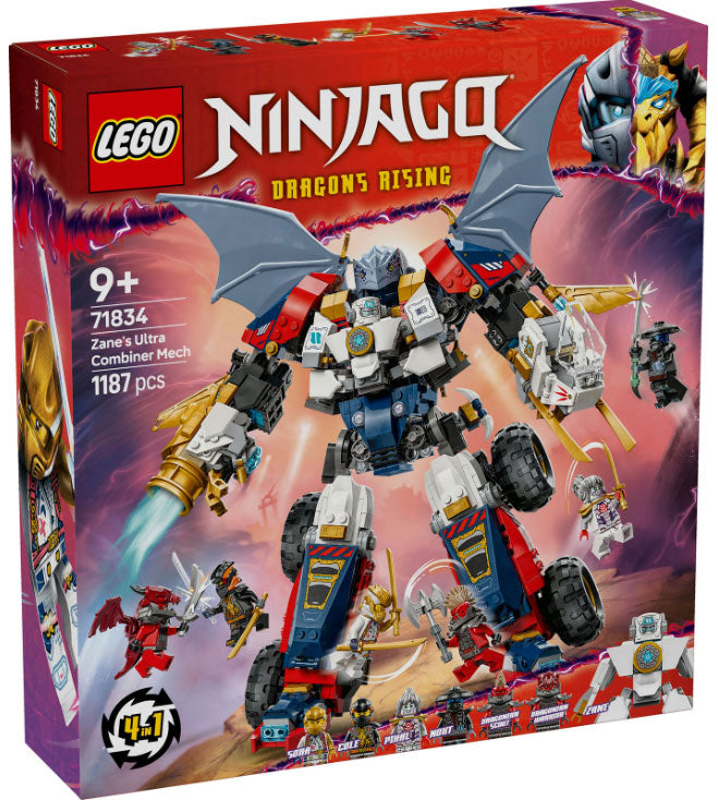 71834 Ninjago Mech Ultra Combinatore di Zane