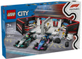 60444 City Garage con Monoposto Mercedes-AMG e Alpine F1