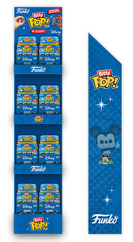 Espositore Vuoto FUNKO BITTY POP 4 Pack da Terra 96pz