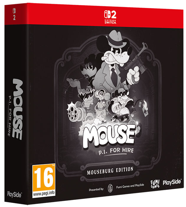 MOUSE P.I. For Hire Mouseburg Edition