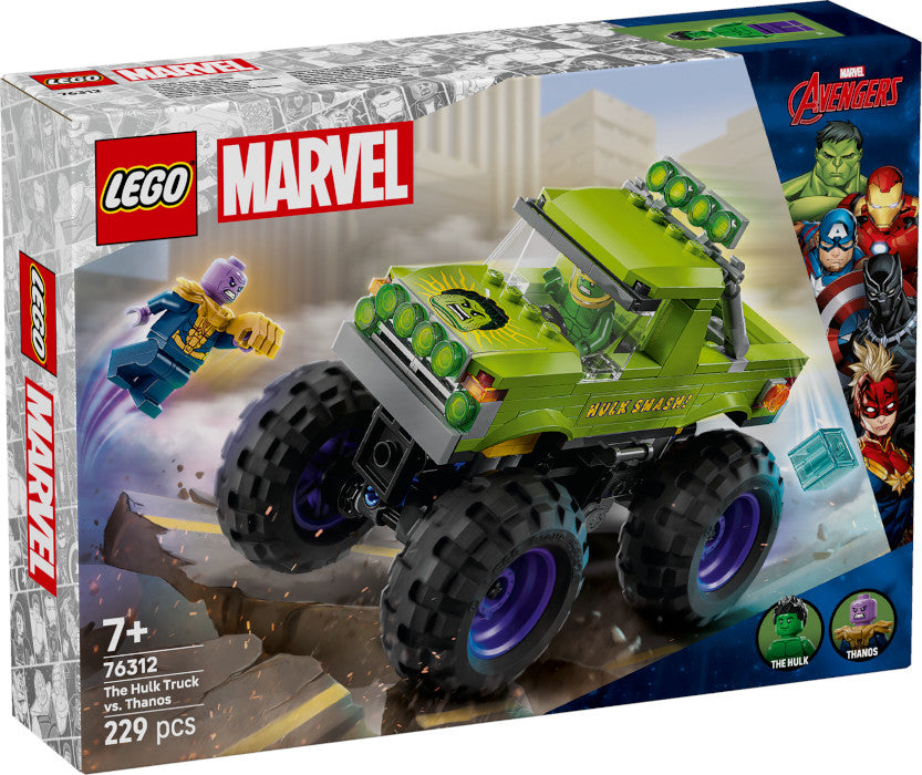 76312 Marvel Truck di Hulk contro Thanos