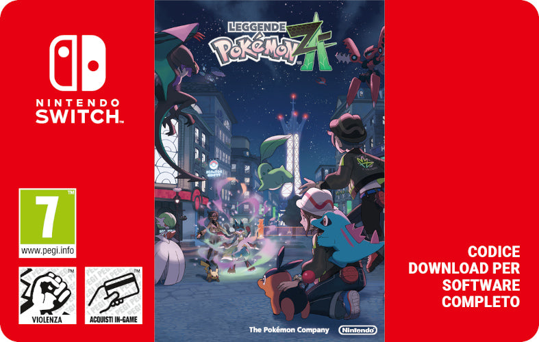 Pokemon Legends Z-A Switch PIN