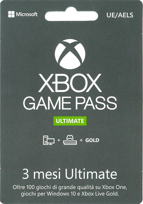 Microsoft Xbox Game Pass Ultimate 3 mesi