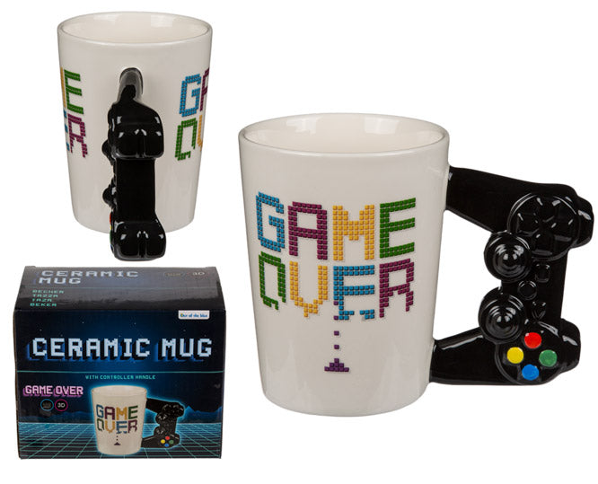 Tazza 3D Game Over con Manico Controller