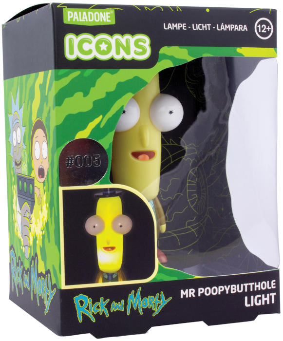 Paladone Icons Rick and Morty Mr. Poppybutthole