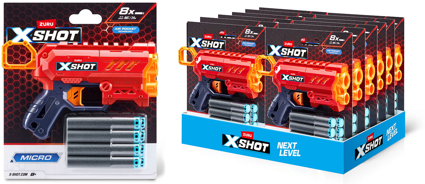 X-Shot Micro 1pz Assortimento