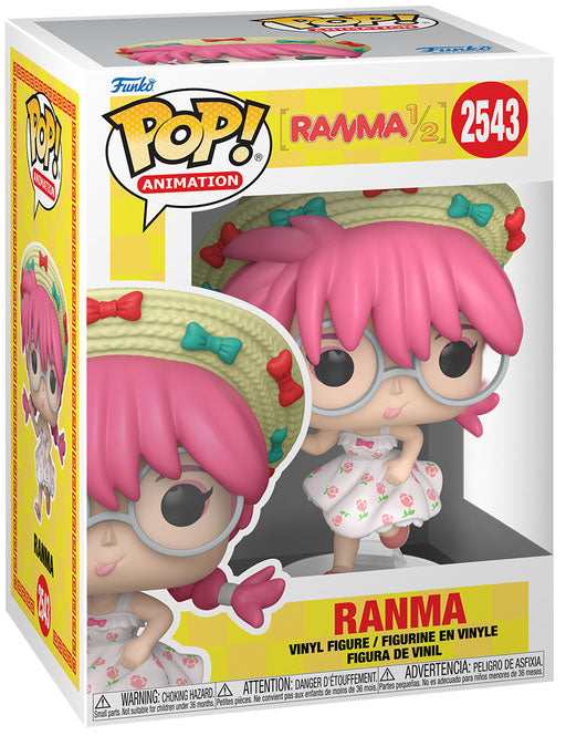 FUNKO POP Ranma 1/2 Ranma (Floral Dress) w/Chase 2543