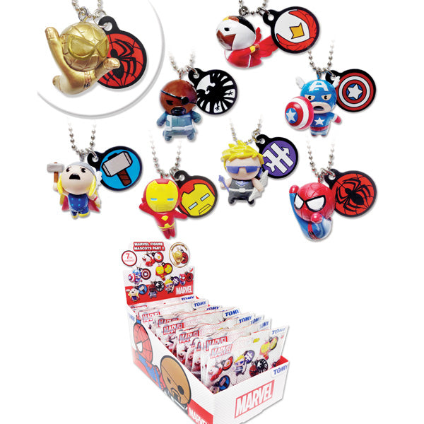 Gacha Marvel Figure Mascots Part 2 1pz Assortimento