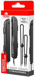 FREAKS SWITCH Laccetti per Joy-Con Neri V2