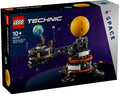 42179 Technic Pianeta Terra e Luna in Orbita