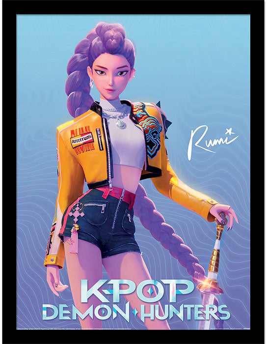 Quadro KPop Demon Hunters Collector Print Rumi
