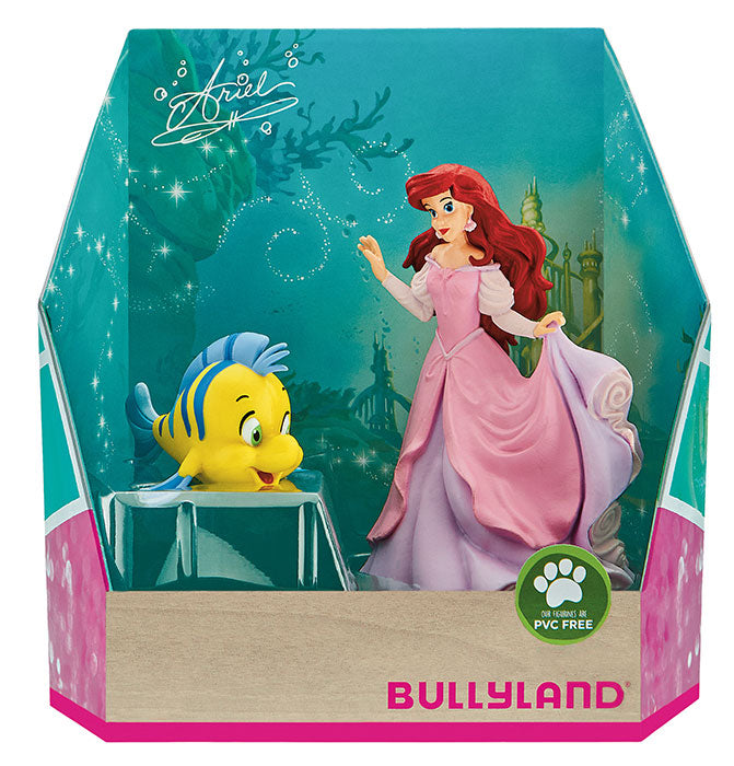 Bullyland Disney La Sirenetta Ariel & Flounder Set 2 Pack