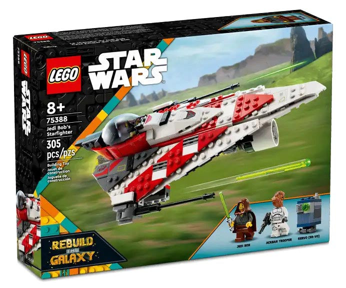 75388 Star Wars Starfighter di Jedi Bob