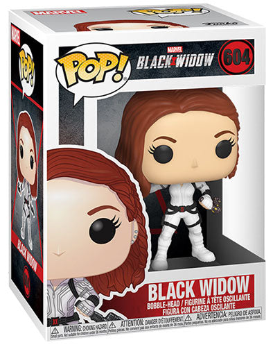 FUNKO POP Black Widow (White Suit) Bobble 604