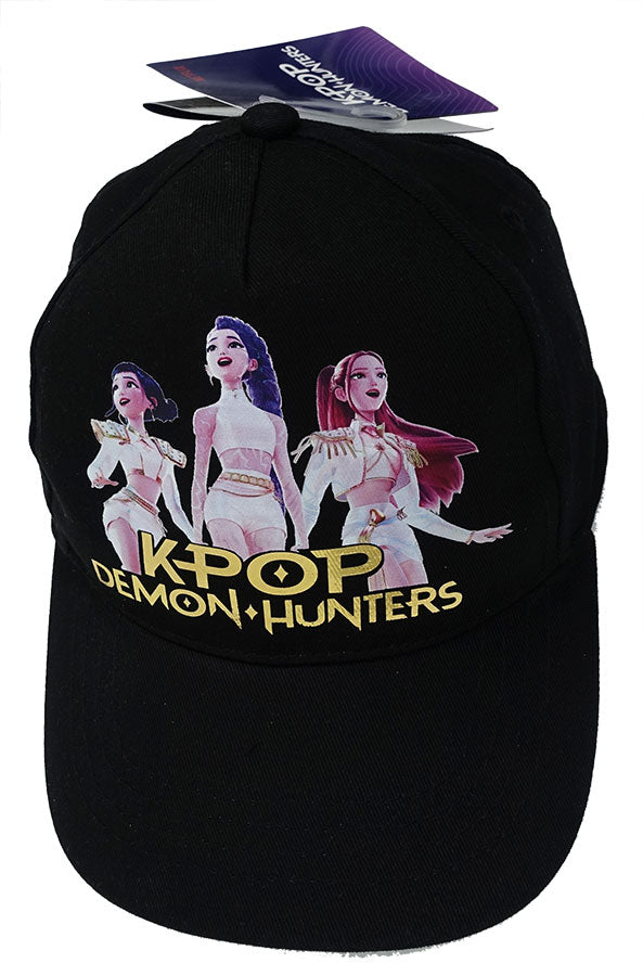 Cap Girl KPop Demon Hunters Nero Huntrix Taglia 52