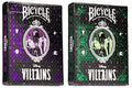 BICYCLE Carte da Poker Disney Villain Green and Purple