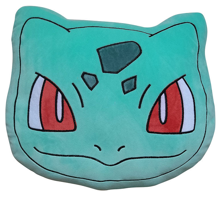 Cuscino Pokemon Bulbasaur Face 3D