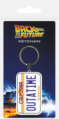 Portachiavi Back to the Future (License Plate)