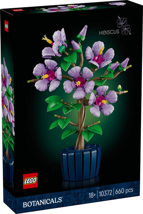 10372 Flowers Botanical Ibisco RARE