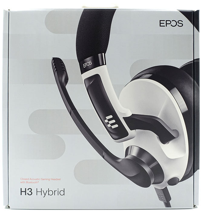 EPOS Cuffie con Microfono H3 Hybrid White