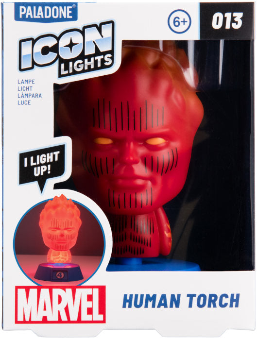 Paladone Icons Fantastici 4 Human Torch