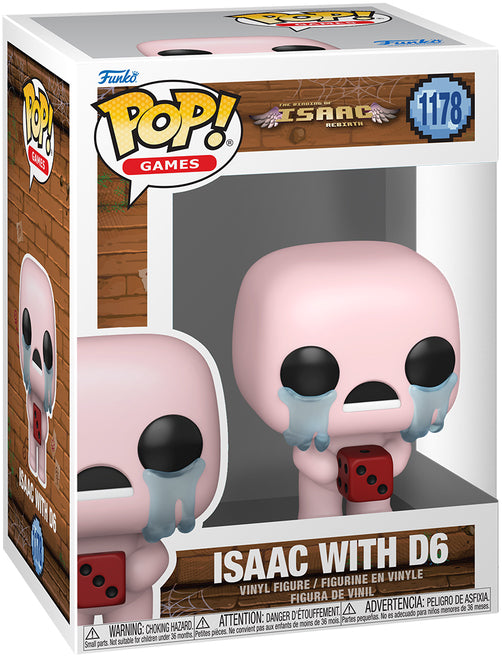 FUNKO POP The Binding of Isaac: Rebirth Isaac w/D6 1178