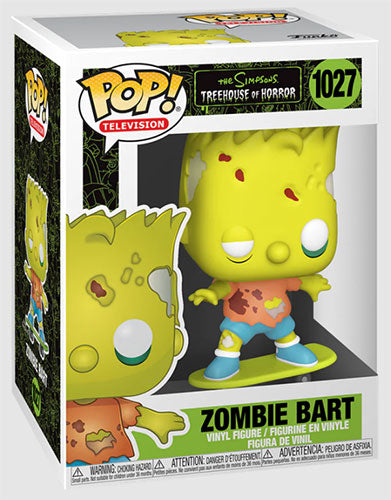 FUNKO POP The Simpsons Treehouse Horror Zombie Bart 1027
