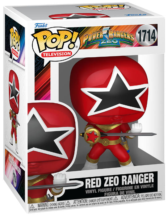 FUNKO POP Power Rangers Dino Thunder Red Zeo Ranger 1714
