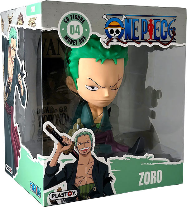 PLASTOY Salvadanaio One Piece Zoro V2