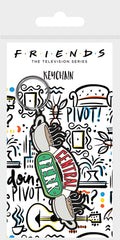 Portachiavi Friends Central Perk Sketch
