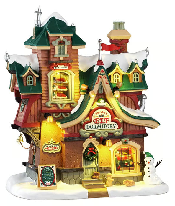 65533 LEMAX Santa's Elf Dormitory + 4.5V Adaptor