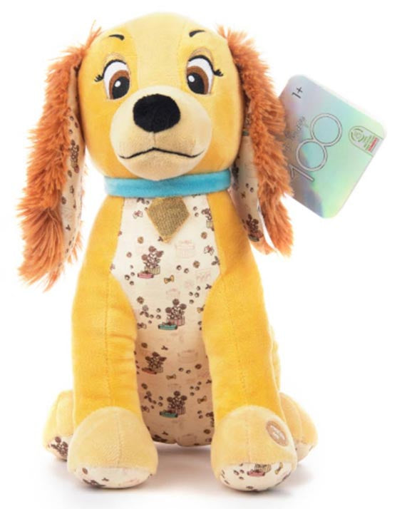 Peluche Sonoro Disney 100th Lilli e il Vagabondo Lilli 30cm