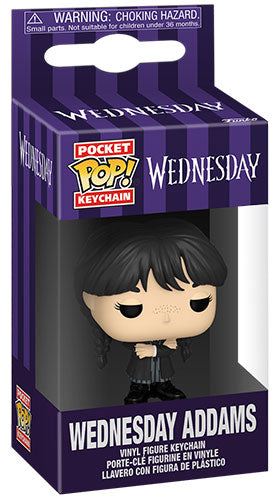 FUNKO KEY Wednesday Addams (Black Coat)