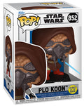 FUNKO POP Star Wars Animation Plo Koon GLOW 852