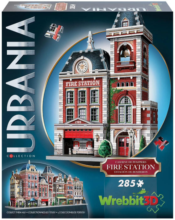 Puzzle 3D 285pz Urbania Fire Station