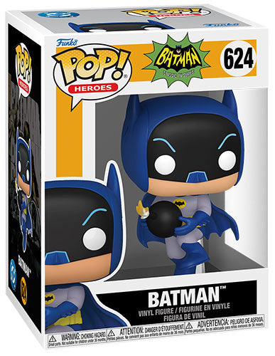 FUNKO POP Batman Classic TV Series Batman w/Bomb 624