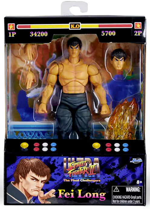 JADA Street Fighter II Fei-Long 15cm V2