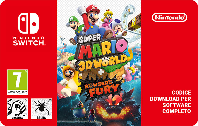 Super Mario 3D World + Bowser's Fury Switch PIN