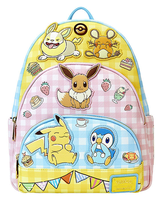 FUNKO Loungefly Mini Zaino Tripla Tasca Pokemon Coffee