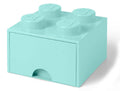 Contenitore LEGO Brick 4 Cassetto Azzuro