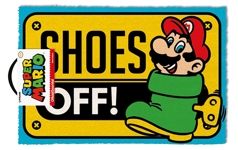 Zerbino Super Mario Shoes Off!