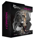 WHITESHARK Cuffie Wired Gaming GH-1646 Jaguar Nera/Argento