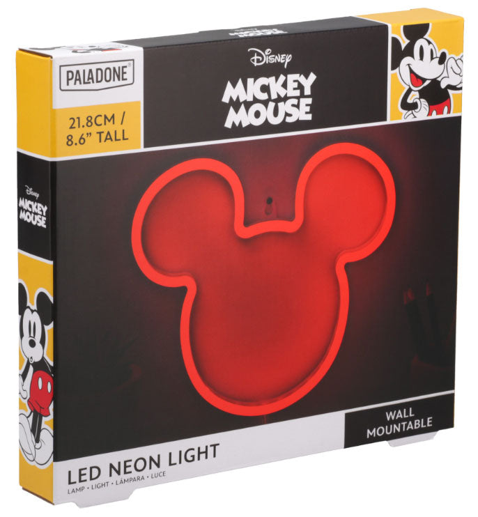 Paladone Lampada Neon da Muro Mickey Mouse