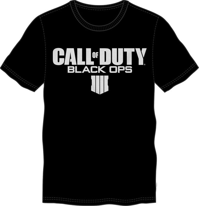 T-Shirt Call Of Duty Black Logo S