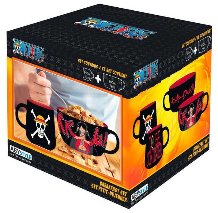 Gift Set 2 in 1 One Piece Monkey D.Luffy Breakfast