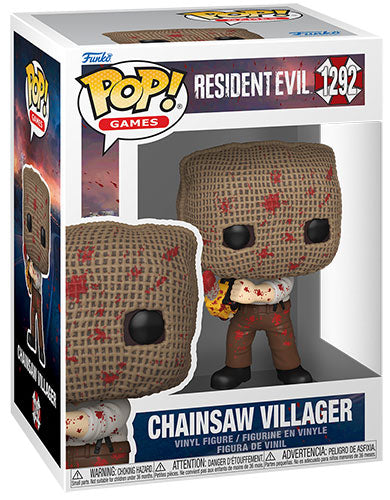 FUNKO POP Resident Evil Chainsaw Villager 1292