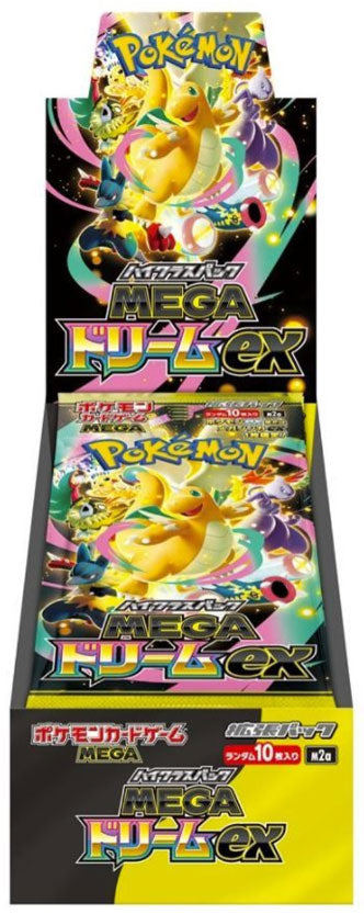 Pokemon JPN Mega Dream Ex Box 10 Buste