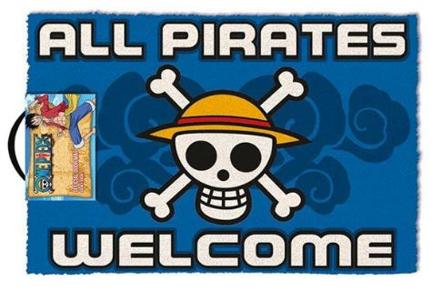 Zerbino One Piece All Pirates Welcome